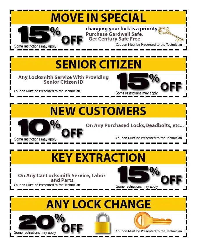 Security Locksmith Services Cape Canaveral, FL 321-218-4228 - coupon-img